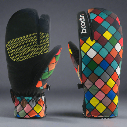 three finger ski gloves - Vital