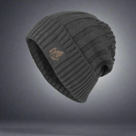 Velvet Short Cuffed Pullover Knitted Beanie Hat - Vital