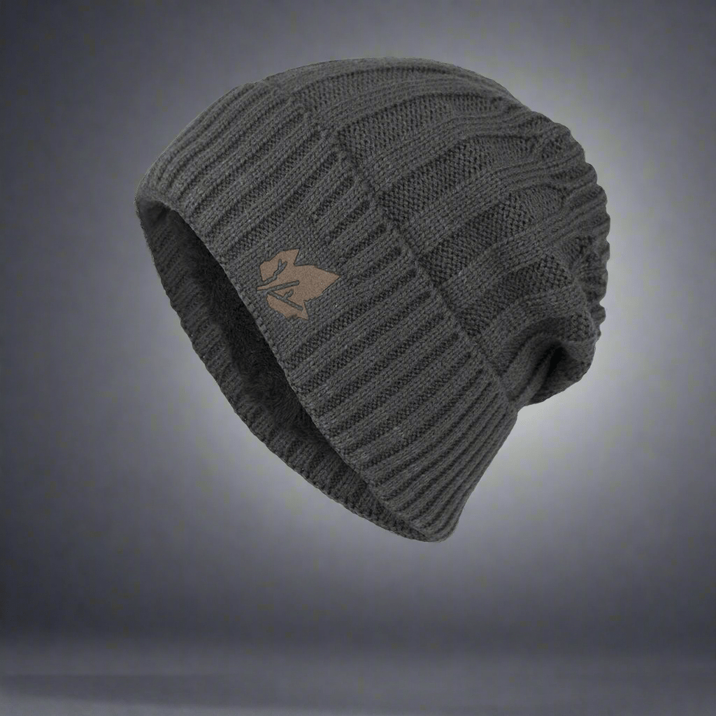 Velvet Short Cuffed Pullover Knitted Beanie Hat - Vital