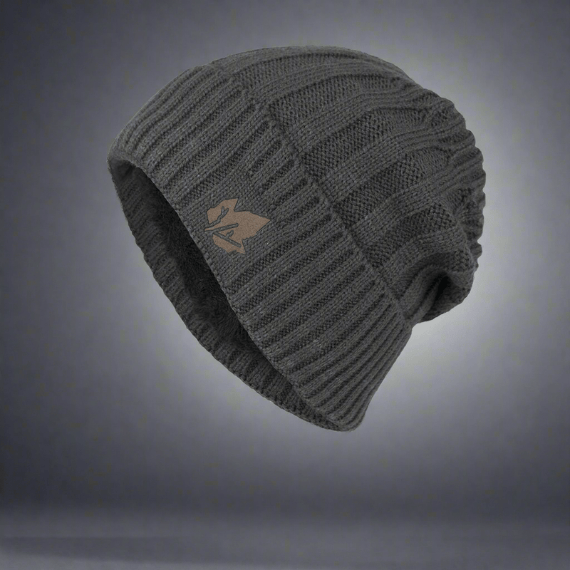 Velvet Short Cuffed Pullover Knitted Beanie Hat - Vital