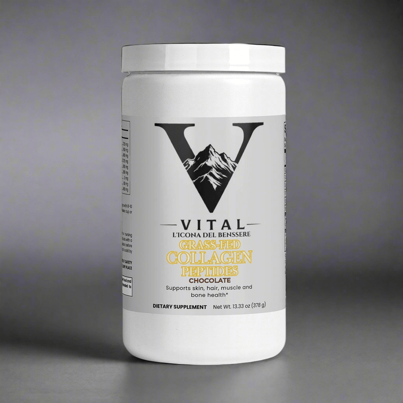Vital | 100% Grass - Fed Collagen Peptides Powder (Chocolate) - Vital