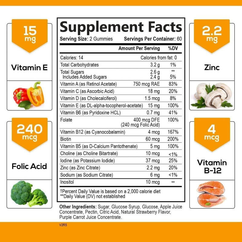 Vital Multi - Vitamin Soft Candy Gummies - Vital