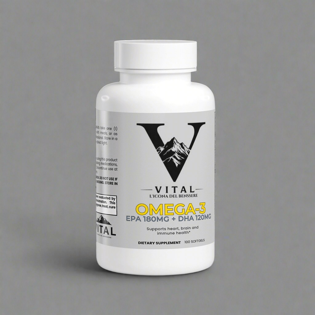 Vital | Omega - 3 EPA 180mg + DHA 120mg - Vital