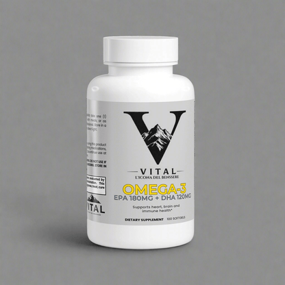 Vital | Omega - 3 EPA 180mg + DHA 120mg - Vital