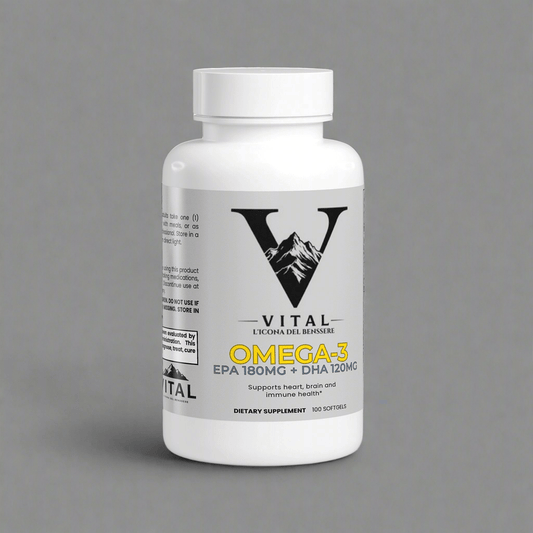 Vital | Omega - 3 EPA 180mg + DHA 120mg - Vital