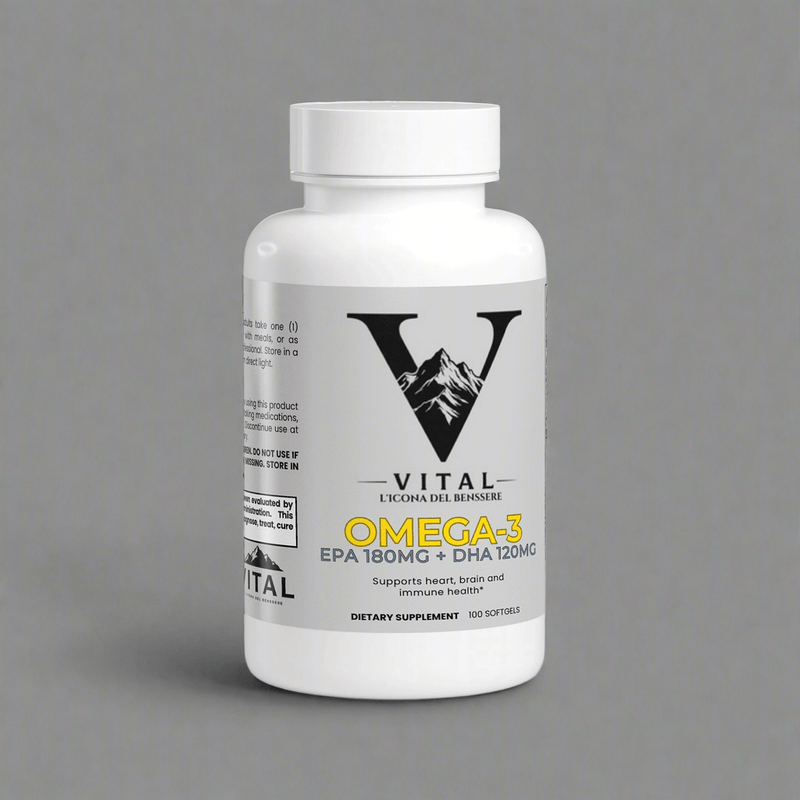 Vital | Omega - 3 EPA 180mg + DHA 120mg - Vital