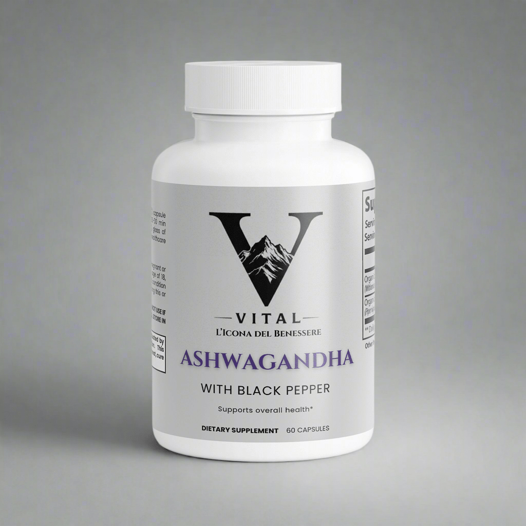 Vital | Organic Ashwagandha with Black Pepper - Vital