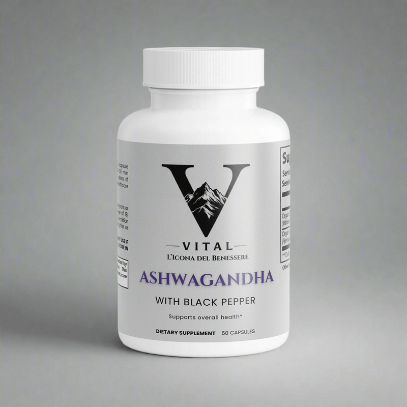 Vital | Organic Ashwagandha with Black Pepper - Vital