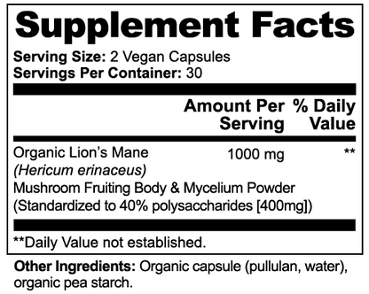 Vital | Organic Focus: Lion's Mane Mushroom - Vital