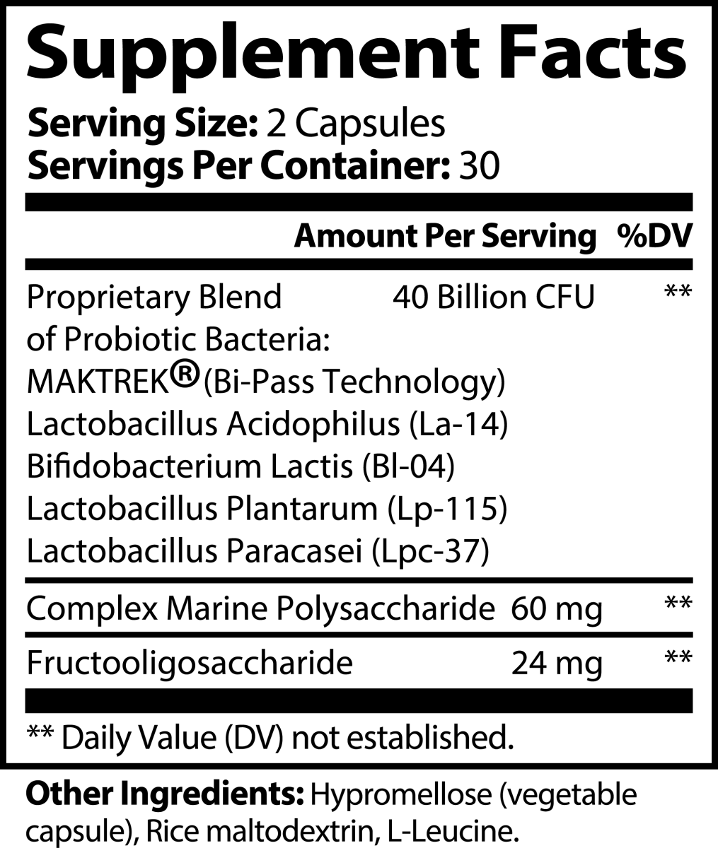 Vital | Probiotic 40 Billion with Prebiotics - Vital