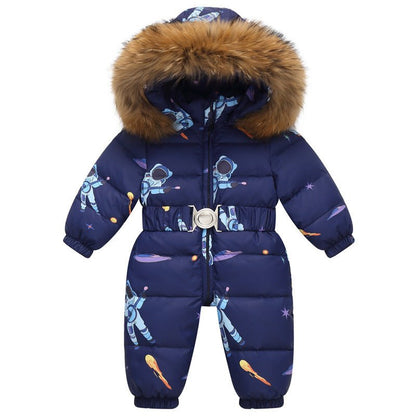 Warm Kids’ Down Ski Jacket Insulated, Waterproof, and Lightweight - Vital