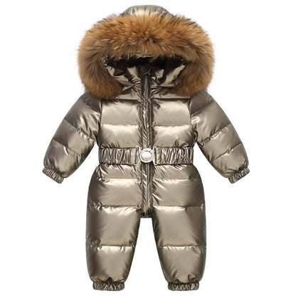 Warm Kids’ Down Ski Jacket Insulated, Waterproof, and Lightweight - Vital