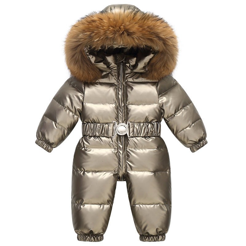 Warm Kids’ Down Ski Jacket Insulated, Waterproof, and Lightweight - Vital