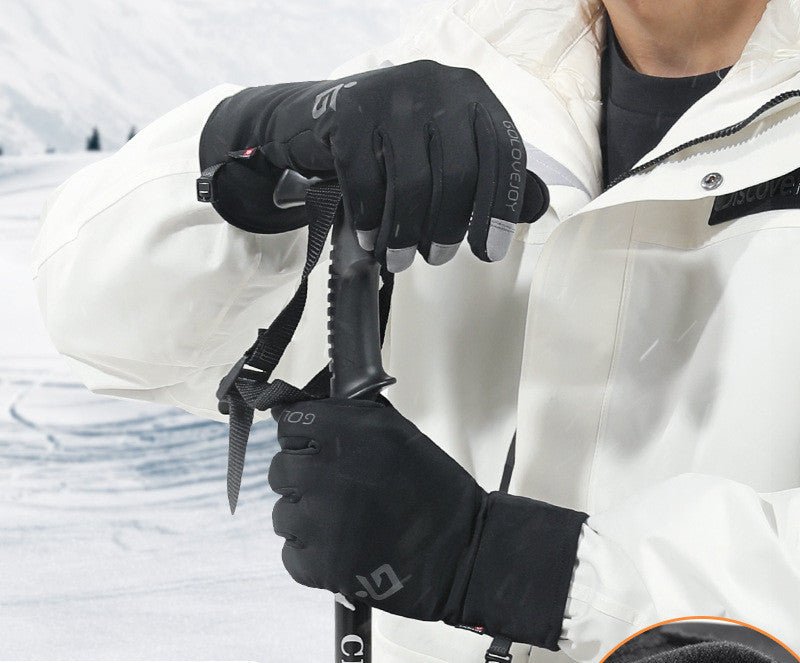 Waterproof Touch Screen Non - slip Velvet Gloves - Vital