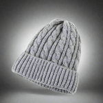 Winter Mohair Women Fleece Knitted Beanie - Vital