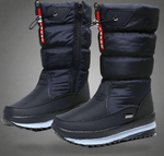 Winter New Plus Velvet Thick Cotton Shoes Thermal Middle Tube Waterproof Non - slip Boots - Vital