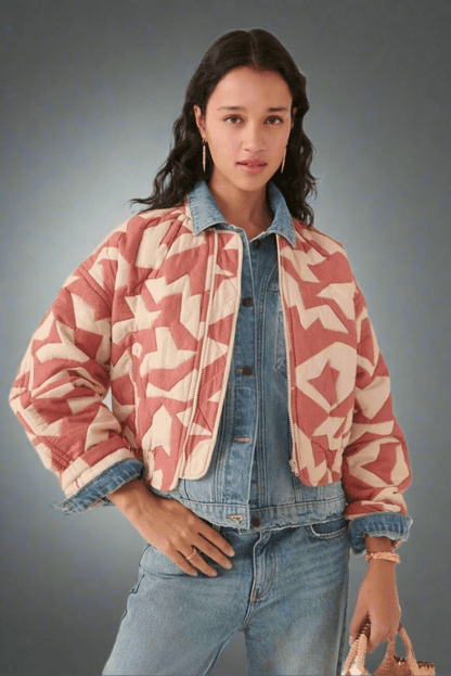 Women's Abstract Jacket - Vital