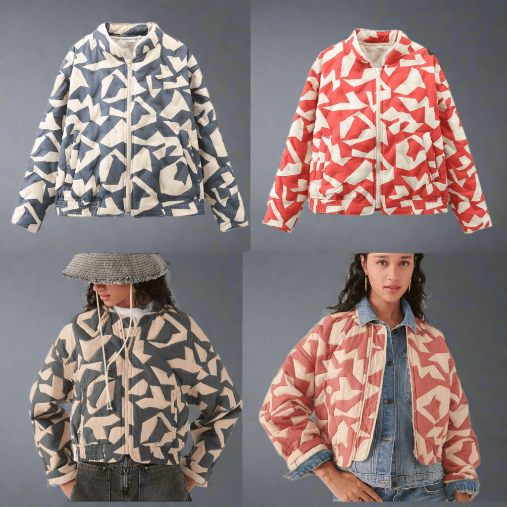 Women's Abstract Jacket - Vital