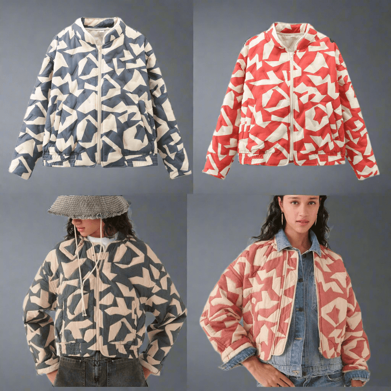 Women's Abstract Jacket - Vital